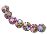 grace lampwork beads artisan handmade glass beads SRA