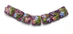 10603004 - Seven Violet Garden Pillow Beads