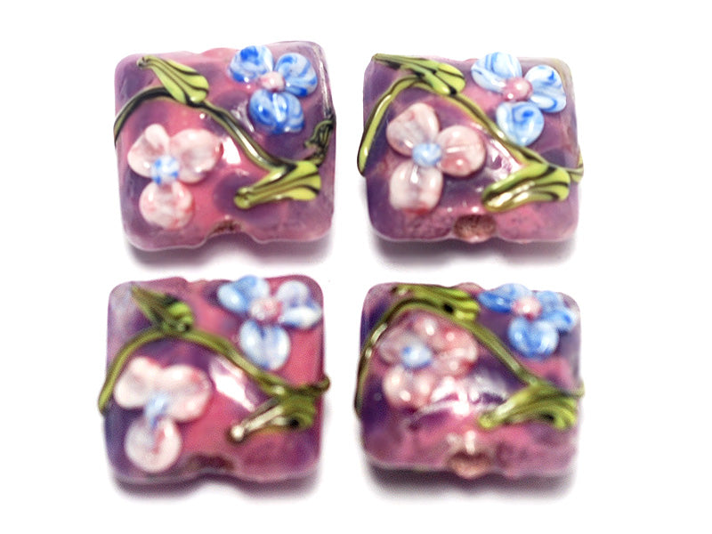 grace lampwork beads artisan handmade glass beads SRA