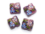 grace lampwork beads artisan handmade glass beads SRA