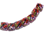 10603104 - Seven Red Dragonfly/Violet Garden Pillow Beads