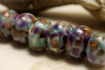 10603301 - Seven Wisteria Skies Rondelle Beads
