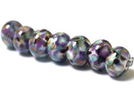 10603301 - Seven Wisteria Skies Rondelle Beads