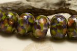 10603401 - Seven Wisteria Garden Rondelle Beads