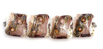 10603514 - Four Blushing Pink Stardust Pillow Beads