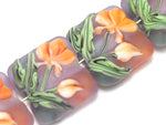 grace lampwork beads artisan handmade glass beads SRA