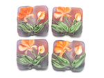 grace lampwork beads artisan handmade glass beads SRA