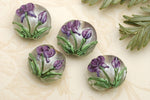 10603912 - Four Regalia Flower Lentil Beads