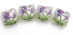 10603914 - Four Regalia Flower Pillow Beads