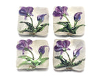 10603914 - Four Regalia Flower Pillow Beads