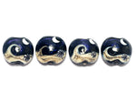 grace lampwork beads artisan handmade glass beads SRA