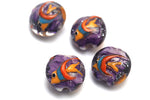 10604612 - Four Tropical Aquarium Lentil Beads