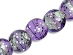 10604802 - Seven Lilac Tea Party Lentil Beads