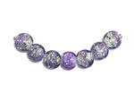 10604802 - Seven Lilac Tea Party Lentil Beads