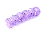 10604921 - Six Lilac Tea Party II Rondelle Beads
