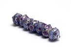 10605201 - Seven Lavender Rock River Rondelle Beads