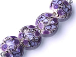 grace lampwork beads artisan handmade glass beads SRA