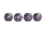 10605512 - Four African Violet Moonlight Lentil Beads