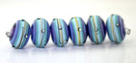 Blue Grace Lampwork Beads3