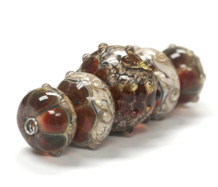 Grace Lampwork Beads Artisan Handmade Glass beads