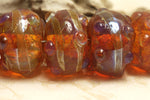 grace lampwork beads artisan handmade glass beads SRA