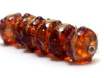 grace lampwork beads artisan handmade glass beads SRA
