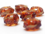 grace lampwork beads artisan handmade glass beads SRA