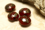 grace lampwork beads artisan handmade glass beads SRA