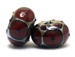 grace lampwork beads artisan handmade glass beads SRA