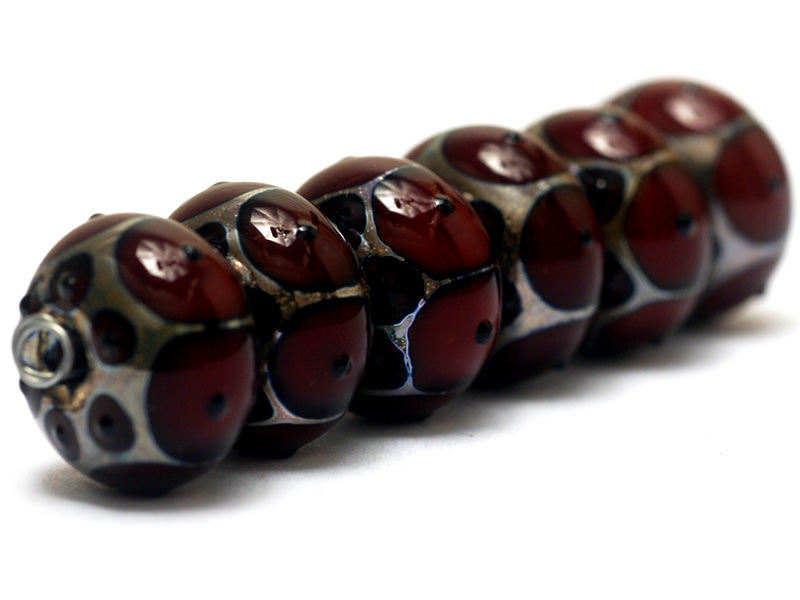 grace lampwork beads artisan handmade glass beads SRA