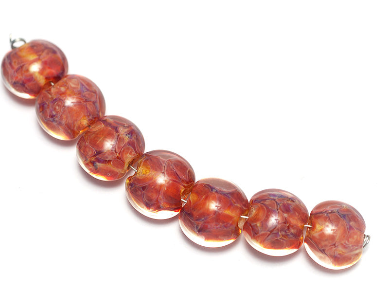 grace lampwork beads artisan handmade glass beads SRA