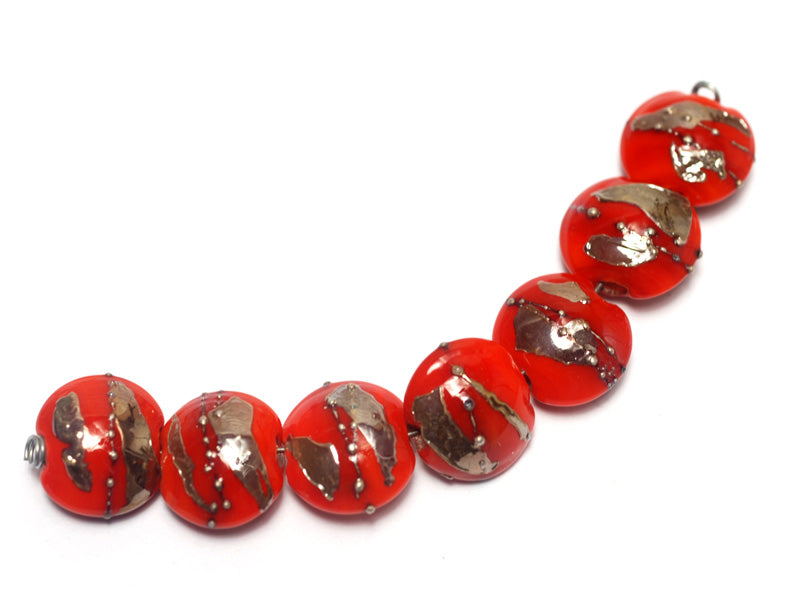 grace lampwork beads artisan handmade glass beads SRA