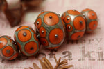 grace lampwork beads artisan handmade glass beads SRA