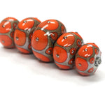 grace lampwork beads artisan handmade glass beads SRA