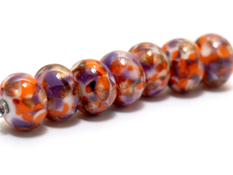10705401- Seven Mesa Sunset Rondelle Beads