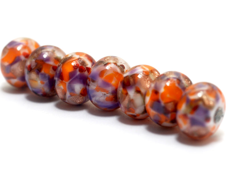 10705401- Seven Mesa Sunset Rondelle Beads
