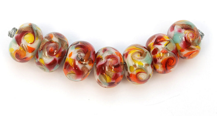 10705501- Seven Mesa Playday Rondelle Beads