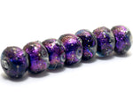 10706301 - Seven Amethyst Jewel Celestial Rondelle Beads