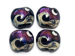 grace lampwork beads artisan handmade glass beads SRA