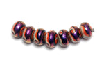 10706401 - Seven Magic Moment Waves Rondelle Beads