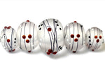 10706611 - Five Casino Party Graduated Rondelle Beads