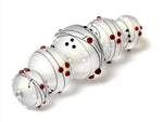 10706611 - Five Casino Party Graduated Rondelle Beads