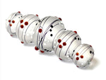 10706611 - Five Casino Party Graduated Rondelle Beads