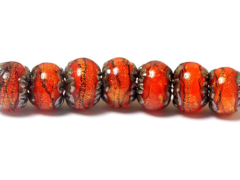 grace lampwork beads artisan handmade glass beads SRA
