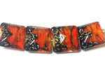 10706814 - Four Bonfire Shimmer Pillow Beads