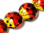 10706912 - Four Sunset Rainbow Lentil Beads