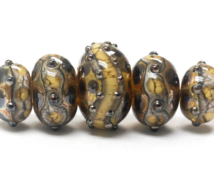 grace lampwork beads artisan handmade glass beads SRA