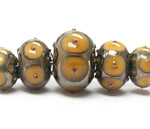 grace lampwork beads artisan handmade glass beads SRA