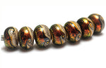 10802001 - Seven Summer Sunset Waves Rondelle Beads
