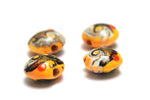 10802012 - Four Summer Sunset Waves Lentil Beads